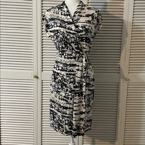 DVF Mindy Silk Wrap Dress Size 6